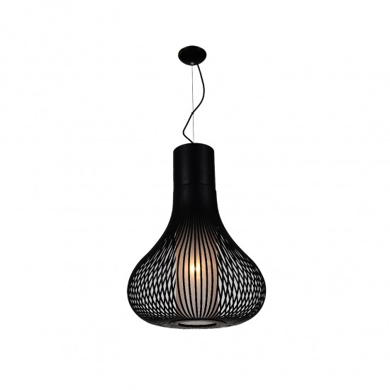 ANDY PENDANT D320*H390 E26 1*60W BK